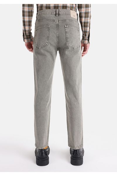 Colin's Green Mid-Waist Regular Fit Men's Trousers