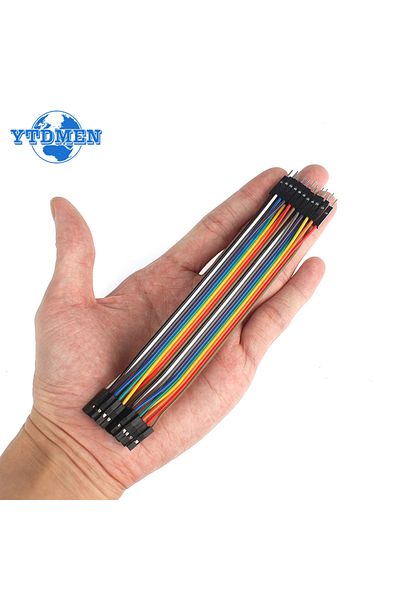 YTDMEN 10cm-m-f-20pin Jumper Wire 20pcs Dupont Line Dupont Cable Connection Male To Male Female To Female A