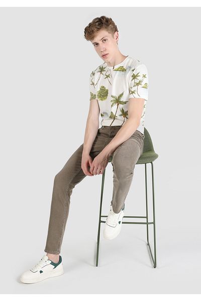 Colin's 044 Karl Straight Fit - Men's Khaki Jeans Low Waist Straight Leg Pants Cl 1064425