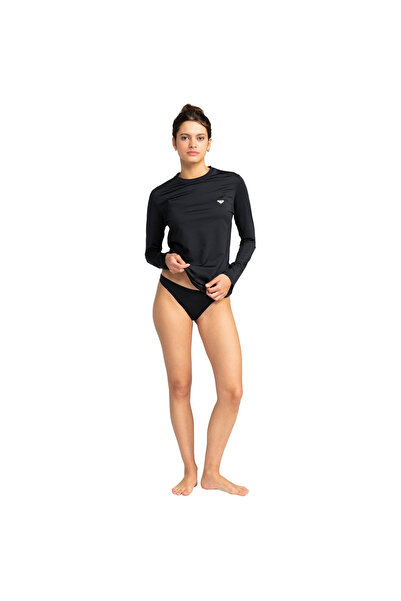 Roxy New Enjoy Waves Ls Women's Black Lycra Women Lycra Erjwr03698