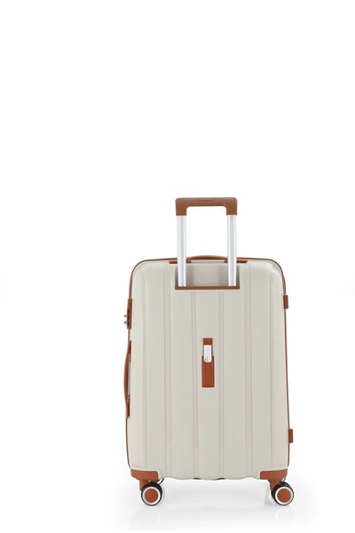 MÇS Polipropilen 4'lü Valiz Seti Büyük Boy Orta Boy Kabin boy ve Makyaj Çantası