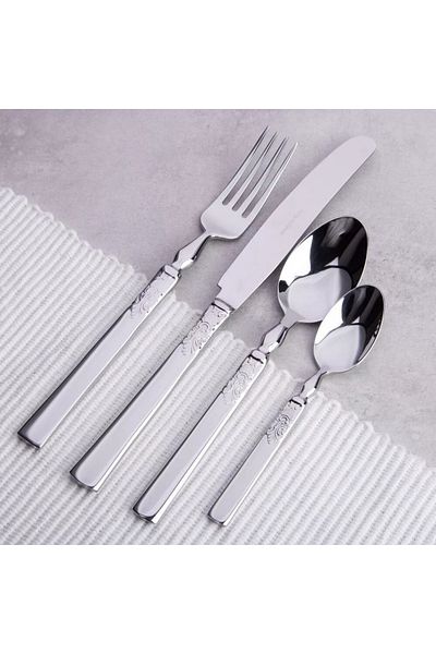 HERDMAR 1911 87 Piece Piece Fork Spoon Knife Set for 12 People