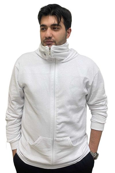 EMKA GİYİM Double Hooded Orco Model Two Thread Soft Texture Basic Sweatshirt