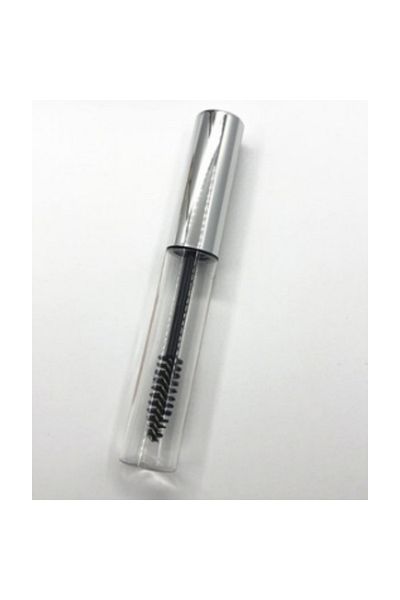 Beauty Box 1 Clear Bottle - Metallic Silver Cap, Leak Proof Mechanism, with Brush 10ml