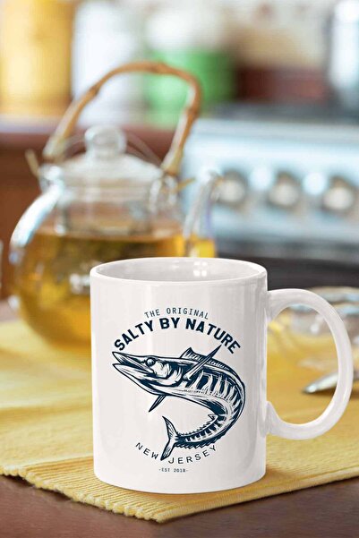 Piktorya كوب بطبعة سمكة