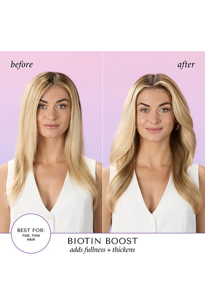 HASK Biotin Boost Thickening Shampoo 355ml + Conditioner 355ml
