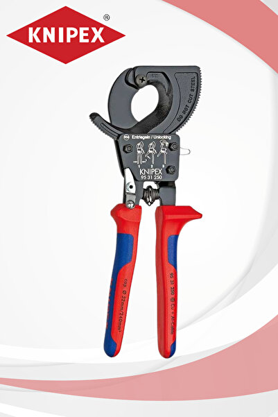 Knipex Cırcır Mekanızmalı Kablo Kesme 95 31 250
