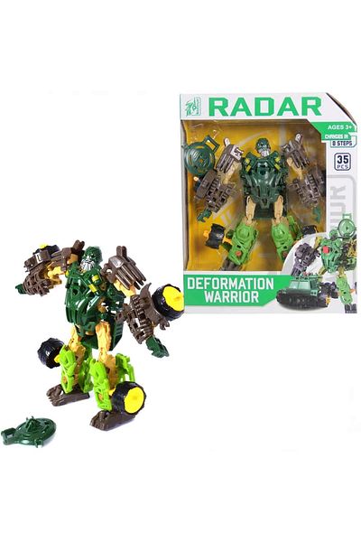 4İ Oyuncak Deformation Transform Car into a Warrior Robot in 8 Steps - Radar