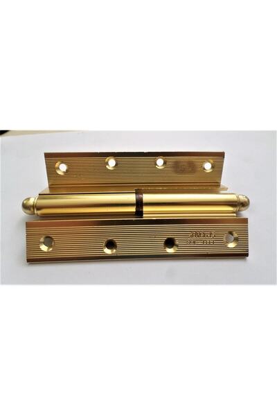 GÜVEN -iş Cumbalı Alüminyum Sarı Kapı Menteşesi 12cm Sol (2ADET)