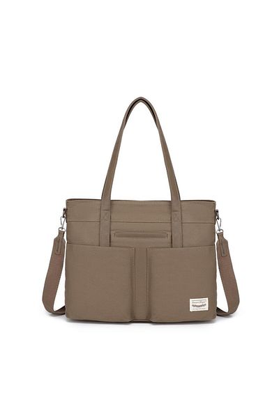 SMART BAGS Ексклузивна дамска чанта за през рамо от плат 1325