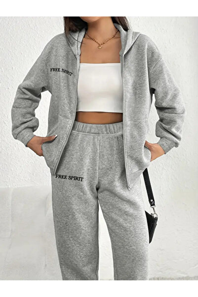 Frisson Costum sport pentru femei cu glugă