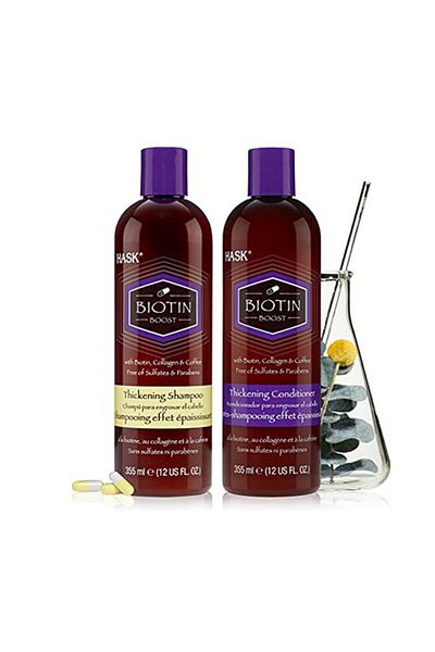 HASK Biotin Boost Thickening Shampoo 355ml + Conditioner 355ml