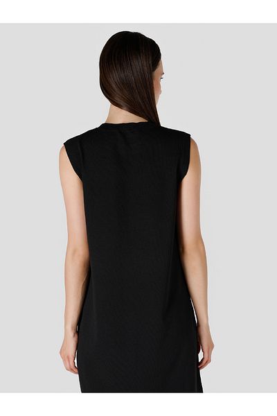 Colin's Tricotaj negre - Rochie de damă slim fit