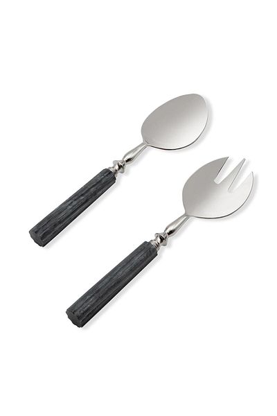 The Mia Deep Salad Serving Set 2 Pieces