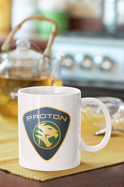 Piktorya كوب مطبوع عليه شعار بروتون هدية عصرية