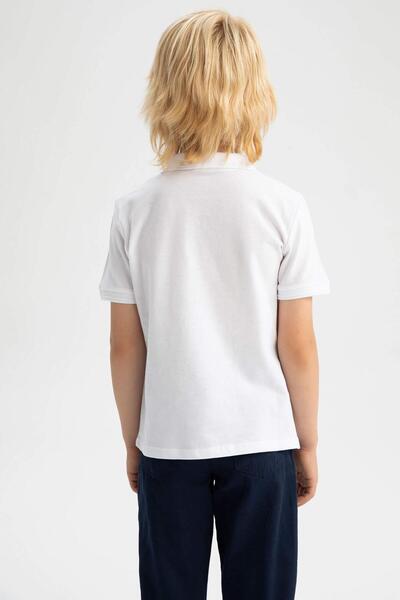 DeFacto K1689a6 Ss Boy's Pique κοντομάνικο μπλουζάκι πόλο