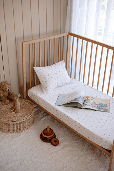 TBA COLLECTION Baby Size Elastic Sheet Set | Eucalyptus