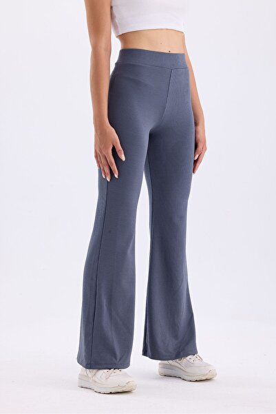 bodin Висока талія, еластична, з фітингами, іспанські легінси