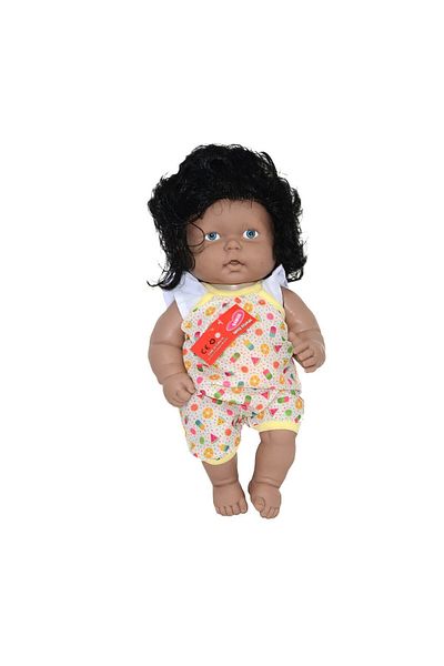 NillyToys 5108 Dimple Chubby, Talking Haired Doll 40 cm