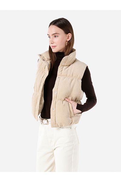 Colin's Vestă bej pentru femei Regular Fit Cl 1066883