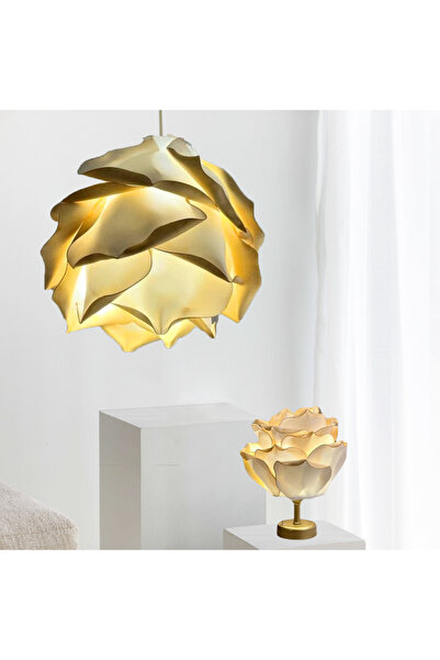 Maison Avf Özel Tasarım Gold Detay Eva Avize Sarkıt