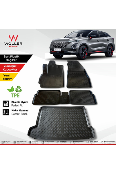 wöller Chery Omoda 5 Paspas Bagaj Havuzu Set 2022 Sonrası 3d Ultraflex Set