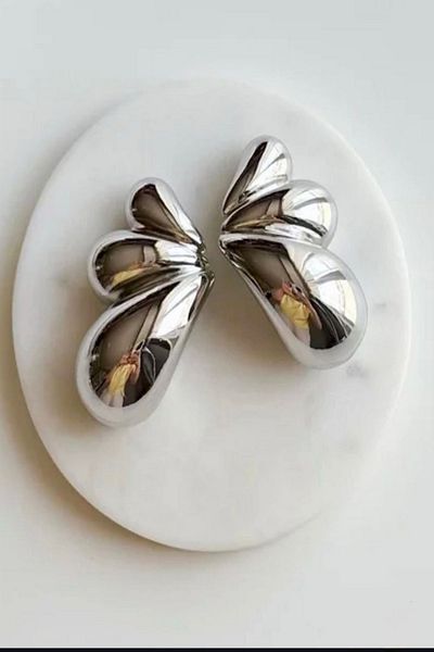 DEMOKAN Women's Earrings Special Series Three Drops Non Tarnish Earrings