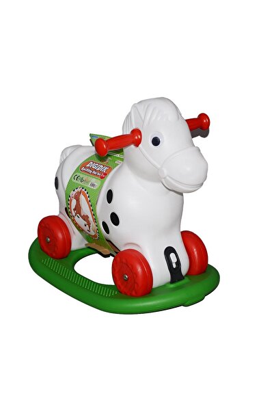 Nilly Toys 90-863 حصان هزاز رقمي بعجلات