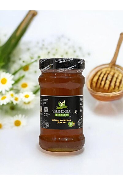 SELİMOĞLU ORGANİK SELİMOĞLU ÇİFTLİĞİ NATURAL %100 HAM 450 GR POLİFLORALI ÇİÇE...