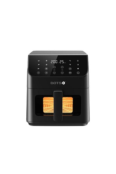 DOTS 6.5 Liter -Air Fryer - 1800 Watt - Black