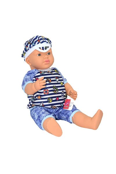 NillyToys 2251 Gamze, Talking Aliş Male Bald Baby 55 Cm