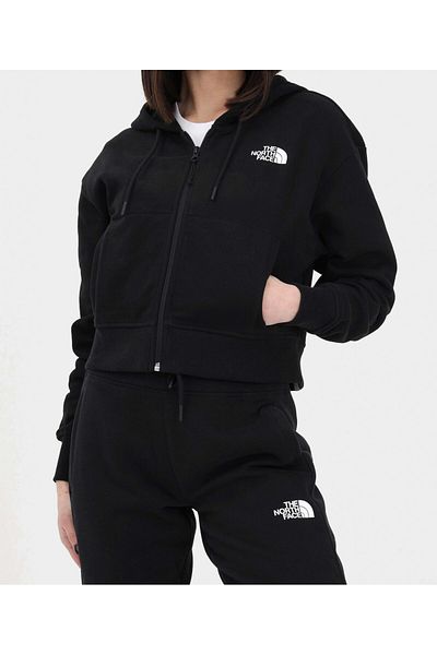 THE NORTH FACE W ICON CROP ΠΛΗΡΗΣ ΦΟΥΚΟΥΛΑ ΜΕ ΦΟΥΚΟΥΛΑ