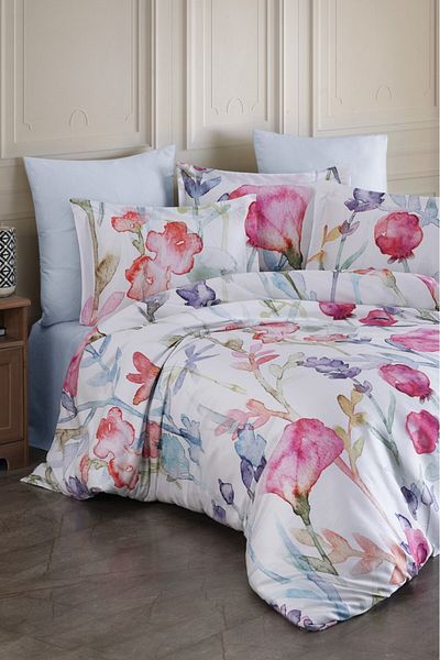 VAROL Laura Home Lyocell Set lenjerie de pat King Size (Mărime supradimensionată) - Silvia