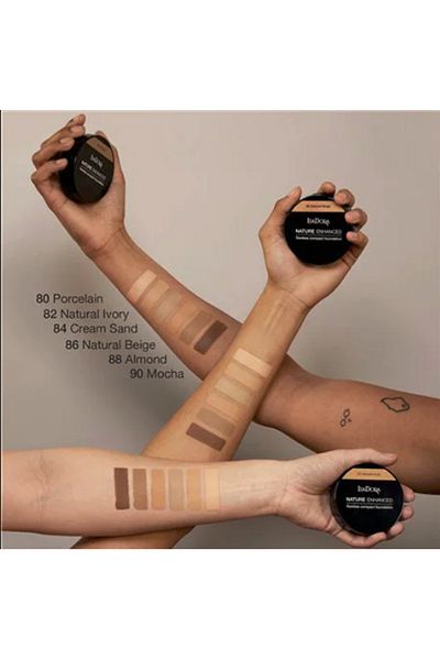 Isadora Nature Enhanced Perfect Compact Vegan Foundation 90 Mocha 10 Gr