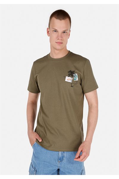 Colin's Men's Green T-shirt - Sleeves
