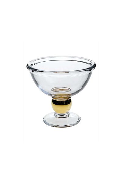 Paşabahçe 300 Cc Single Gold Ice Cream Bowl