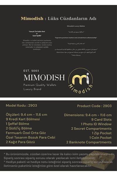 Mimodish 1St Class Workmanship Luxury Genuine Real Leather Zip-Up Medium Eye Coin Pocket Leather Men's Luxury Wallet