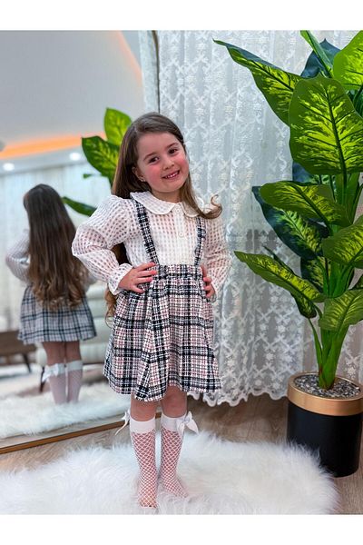 MUMİKİDS Σετ ρούχων με μοτίβο για κορίτσια Gilet