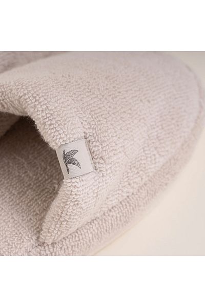 Penelope Σειρά Noa - Παντόφλες Terry 100% βαμβακερές, 38-39 Stone Color