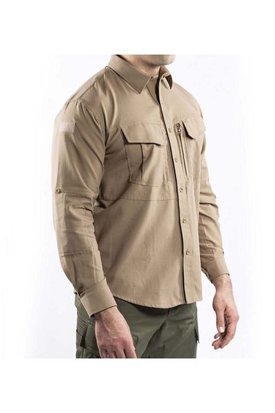 VAV WEAR Ανδρικό πουκάμισο Tactical Cotton εξωτερικού χώρου Tactec01