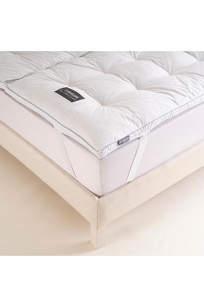 Penelope غطاء علوي مقاوم للريش 100% من ريش الإوز مقاس 180x200 سم - Piume Punto Comfort