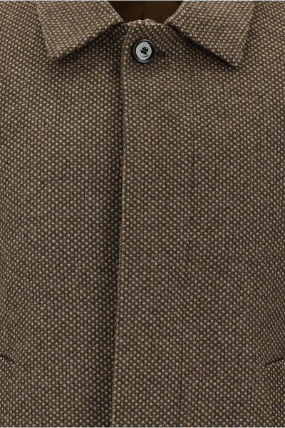 Abdullah Kiğılı Patterned Cashmere Coat
