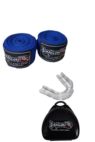 Dragondo DragonDo 5 μέτρα Elastic Boxing - Επαγγελματικό Διαφανές Σετ Προστατευτικό Δοντιών 2 τεμαχίων