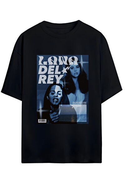 MAGORS LANA DEL REY ΣΧΕΔΙΑΣΜΕΝΟ UNISEX ΝΕΑ ΣΕΖΟΝ OVERSIZE ΒΑΜΒΑΚΙ T-SHIRT