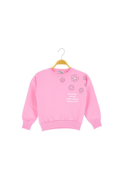 Erol 123-01-25 Μπλούζα για κορίτσι - Floral printed, 2 κλωστές, Şrd 2/10 Years