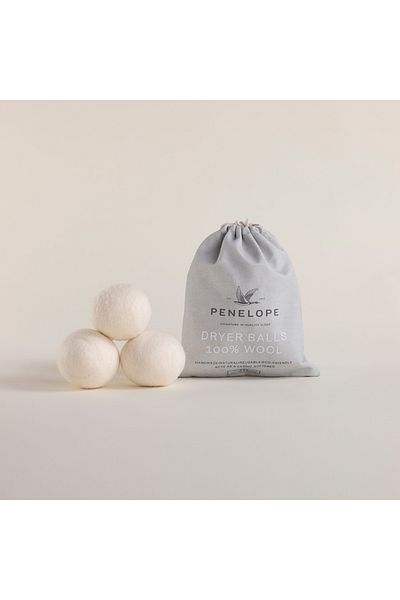 Penelope 100% Natural Wool 3-Piece Clothes Drying Ball
