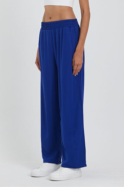 Rodi Women's Baggy Trousers with Pockets - Elastic Waist 1023