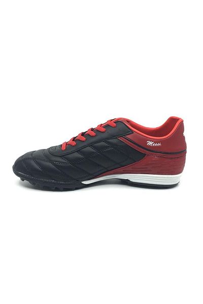 Lion Black Red Men's Astroturf Shoes