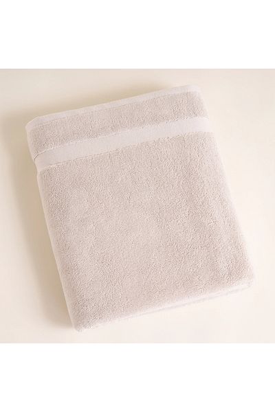 Penelope Stone Color 100% Cotton Towel - 100X150 cm Noa Series