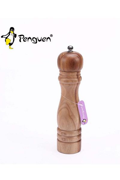 Penguen Png-1557 Large Size Bamboo Pepper Grinder